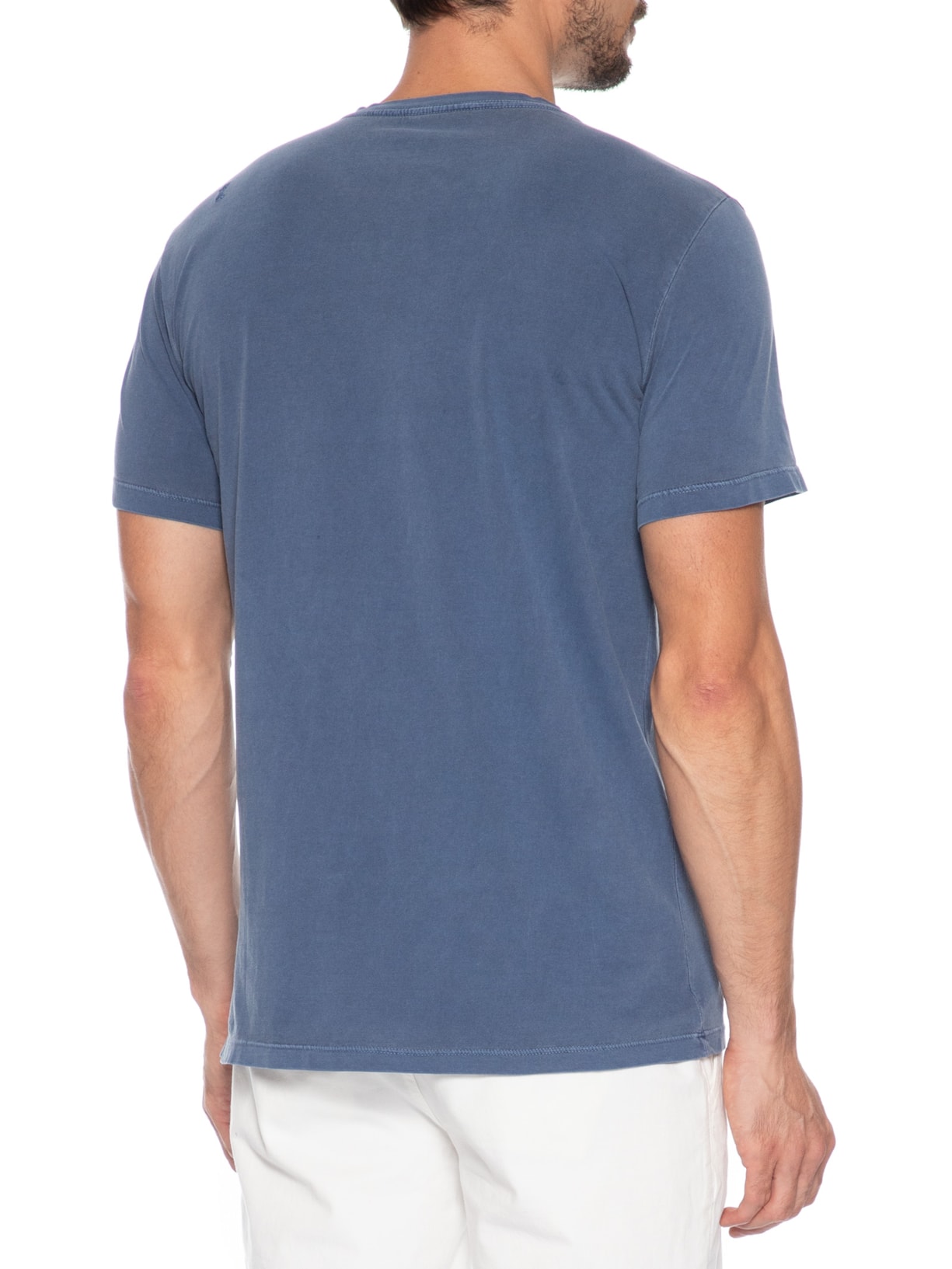 Camiseta Masculina Estampada Tutti Buona Gente Azul Sergio K
