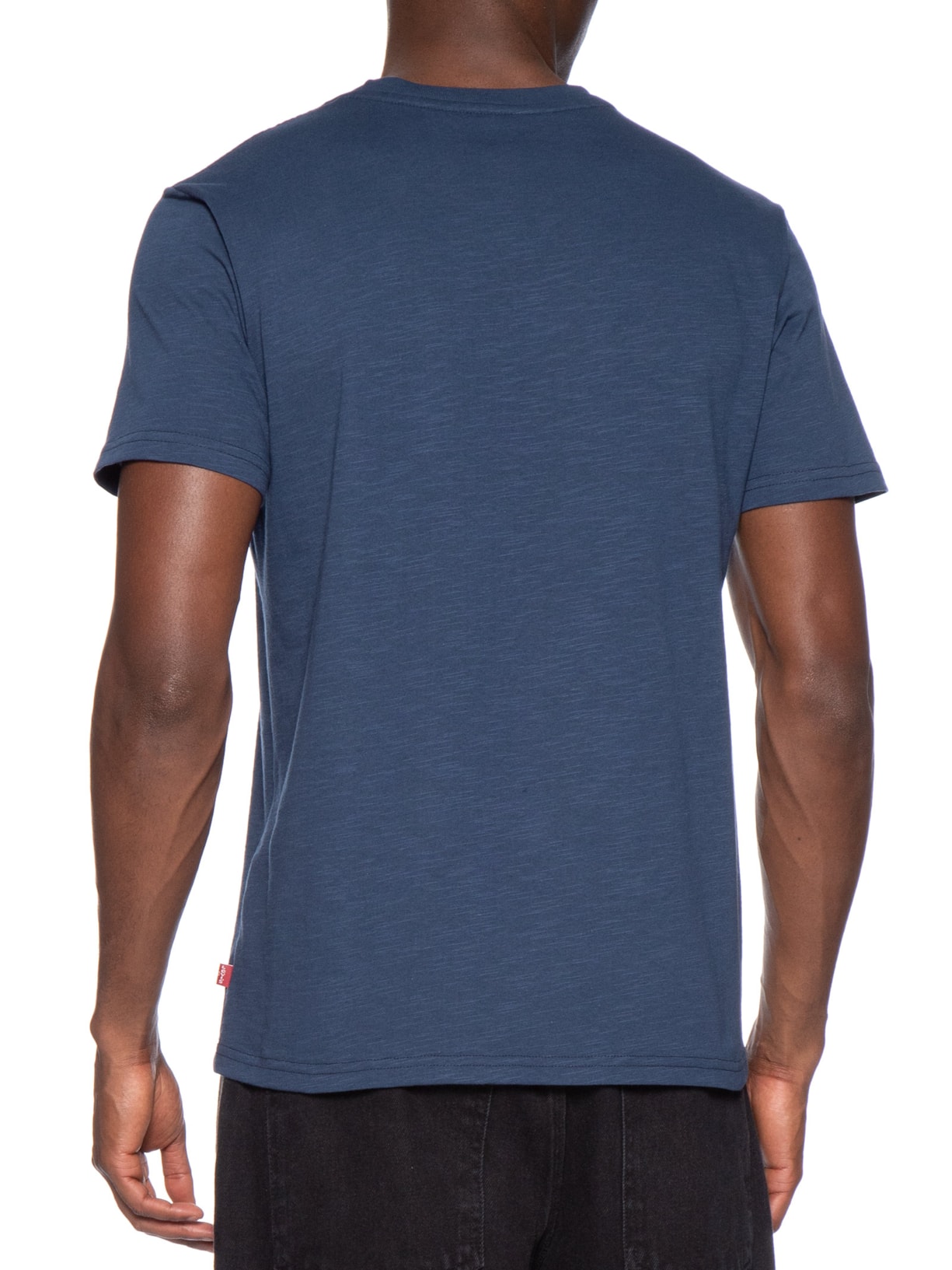 Camiseta Masculina Estampada Two Horse Azul Levi's