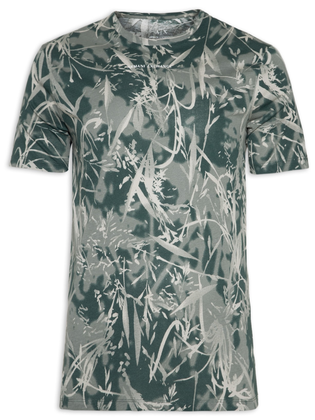 Camiseta Masculina Estampada - Verde