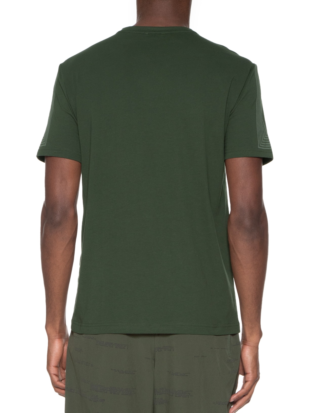 Camiseta Masculina Estampada Verde Ea7 Emporio Armani