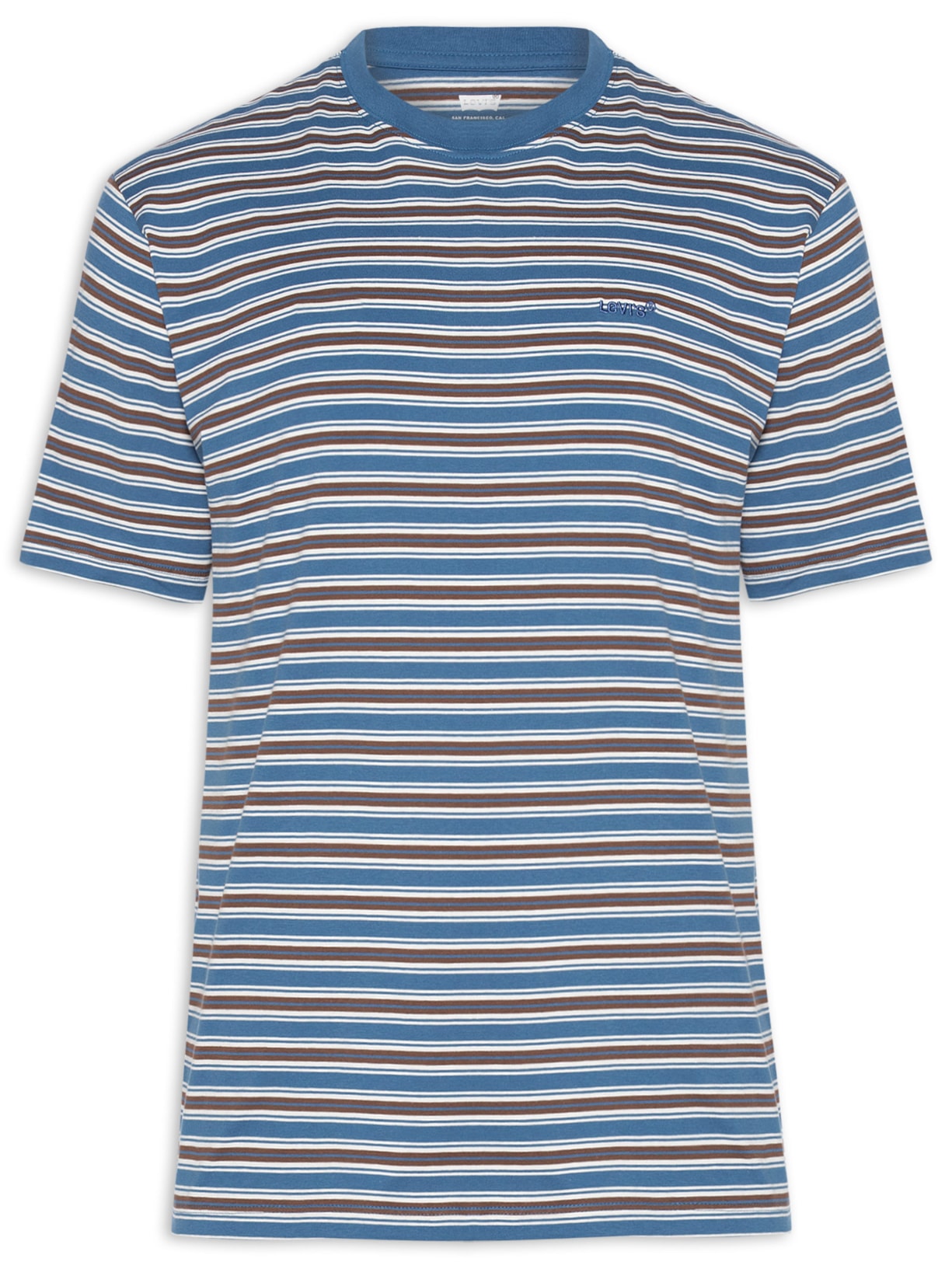 Camiseta Masculina Estampada Vintage Red Tab - Azul