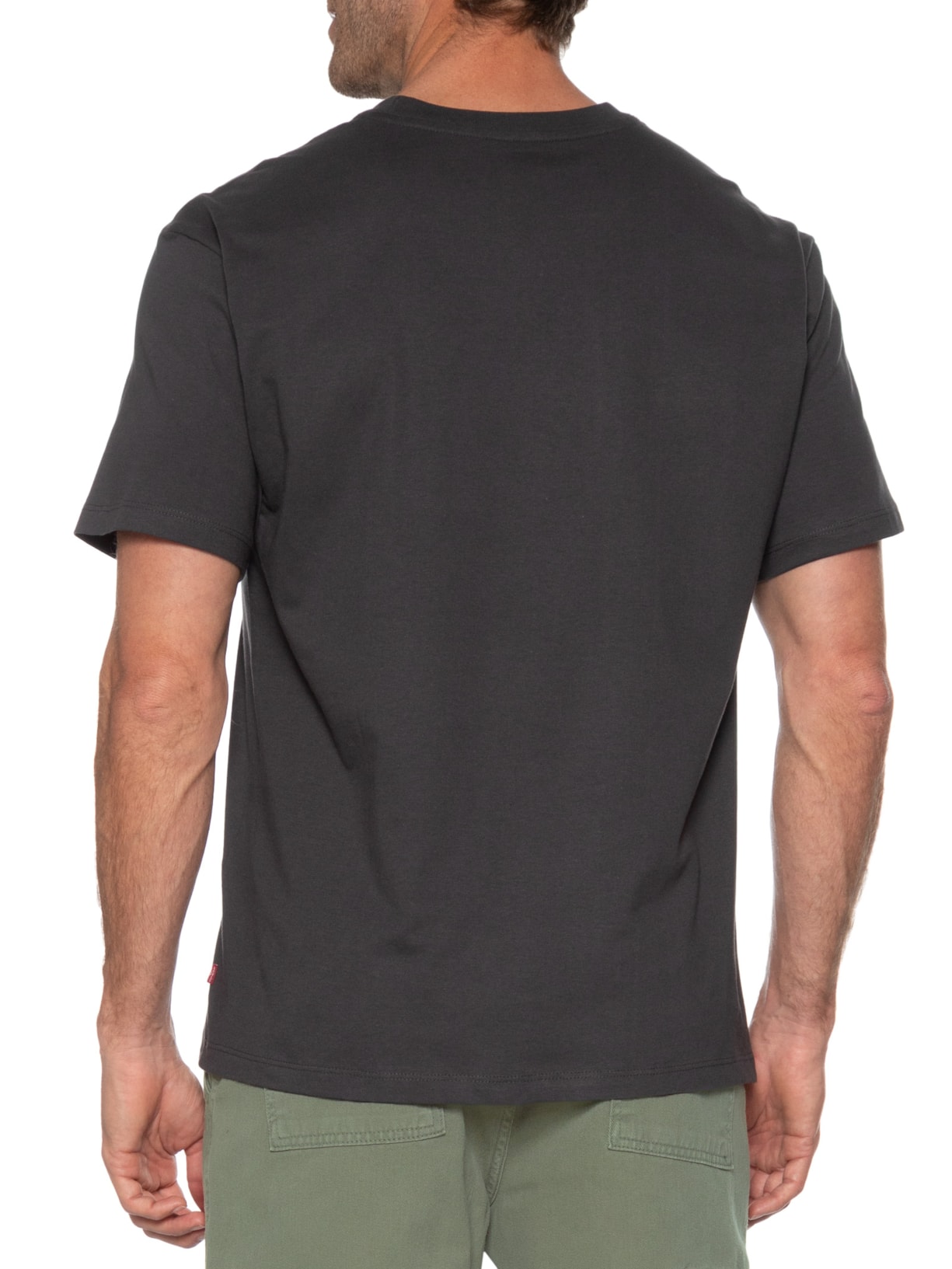 Camiseta Masculina Estampada Vintage Selvedge Preto Levi's