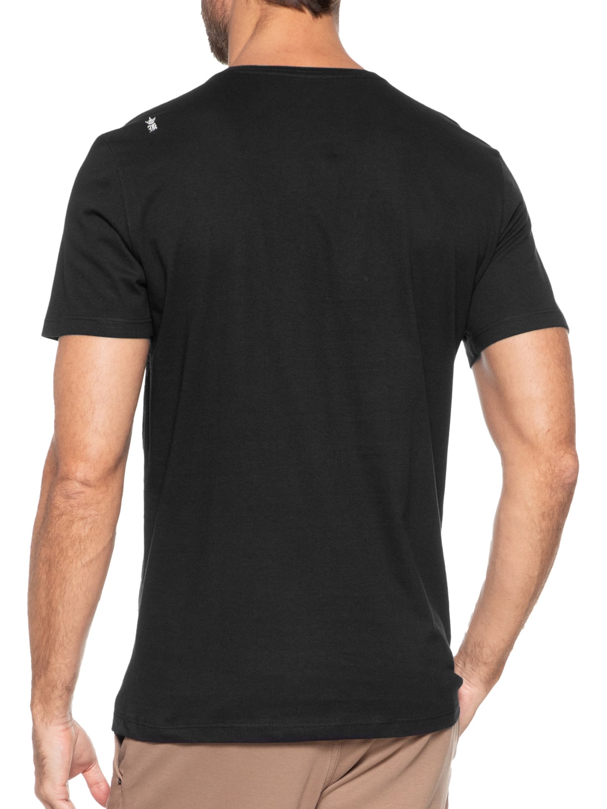 Camiseta Masculina Estampada Works Better GT Preto Sergio K
