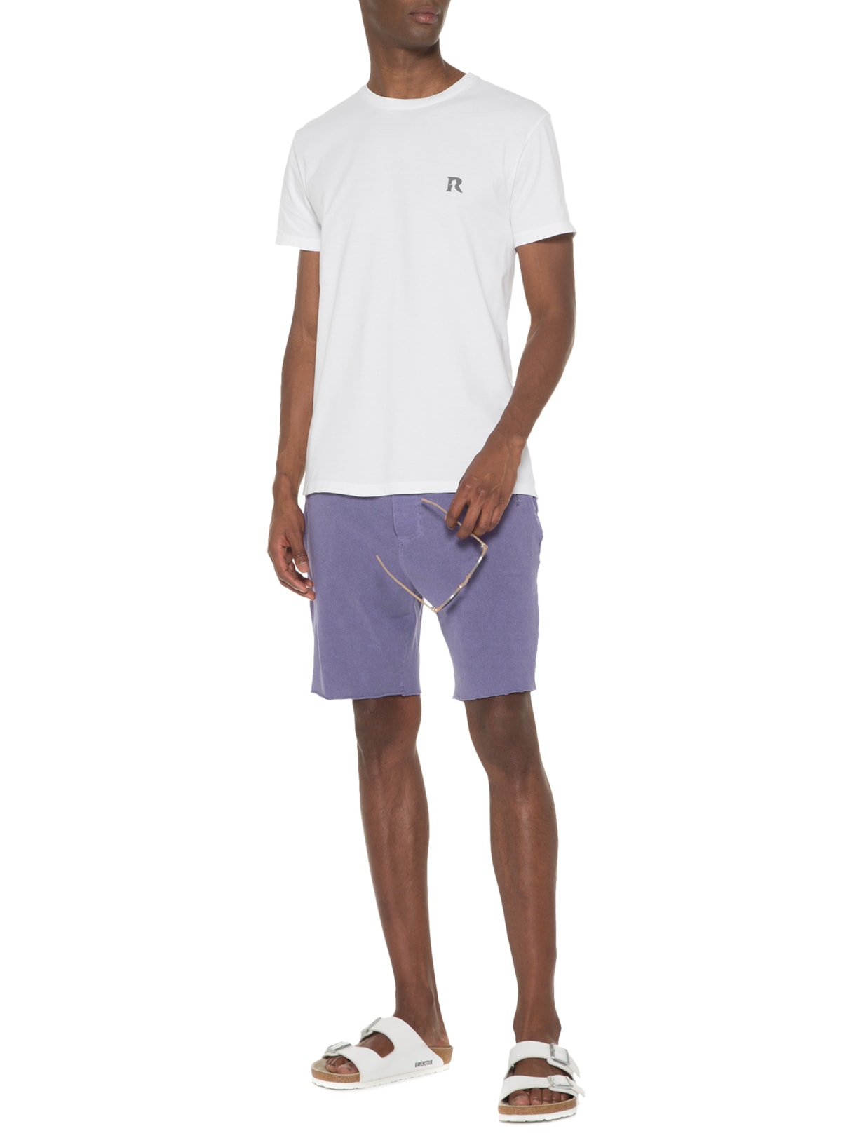 Camiseta Masculina Estampada Yara Branco Reserva