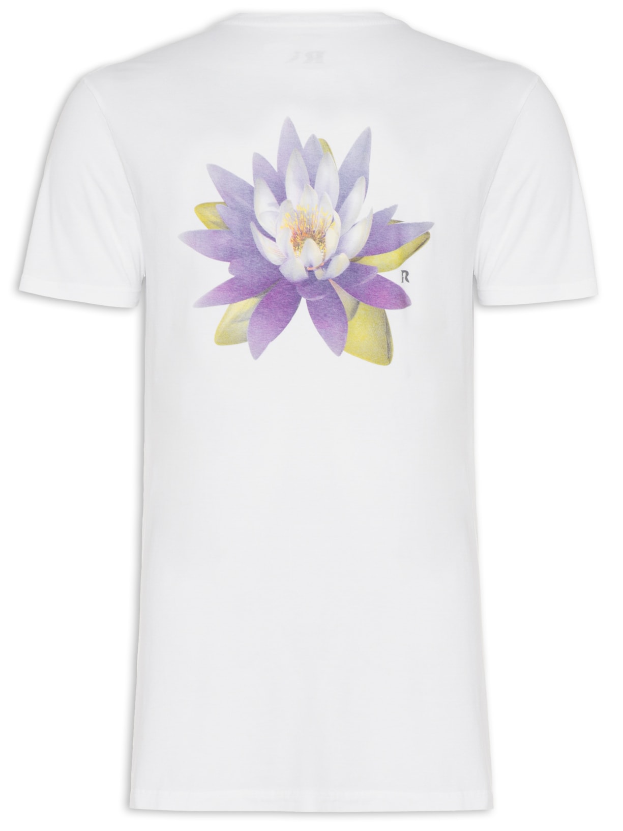 Camiseta Masculina Estampada Yara Branco Reserva