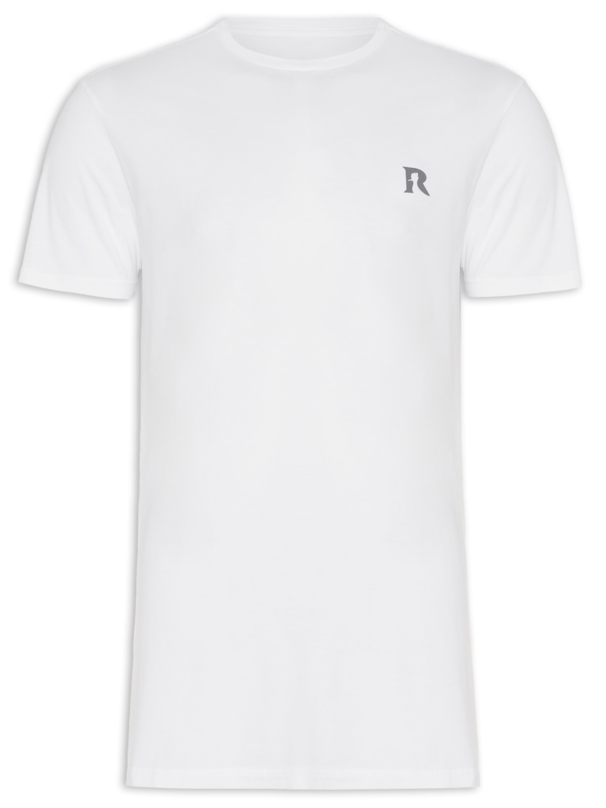 Camiseta Masculina Estampada Yara - Branco