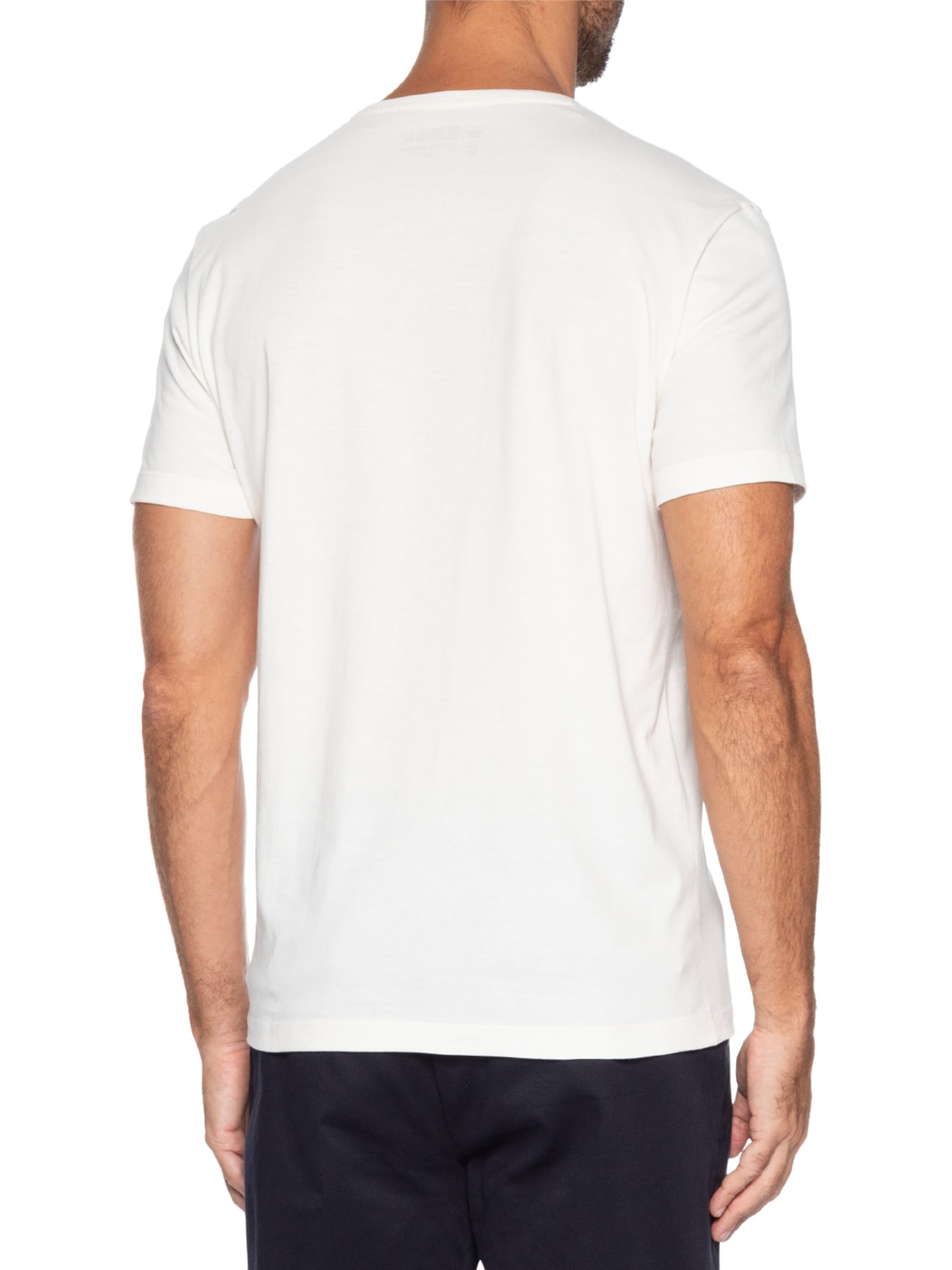 Camiseta Masculina Estampada Your Budget – Branco Sergio K