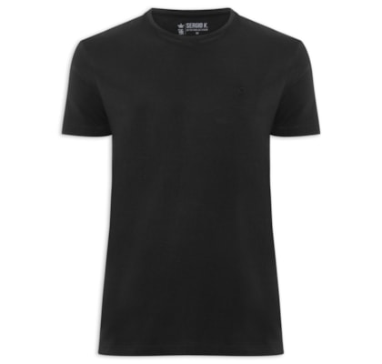 Camiseta Masculina  Estampada Zermatt - Preto