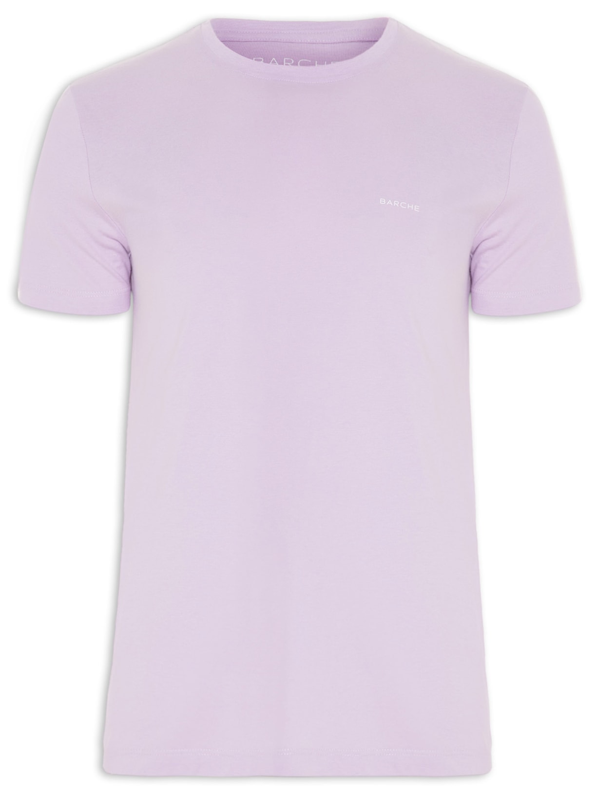 Camiseta Masculina Estampado Lilás Barche
