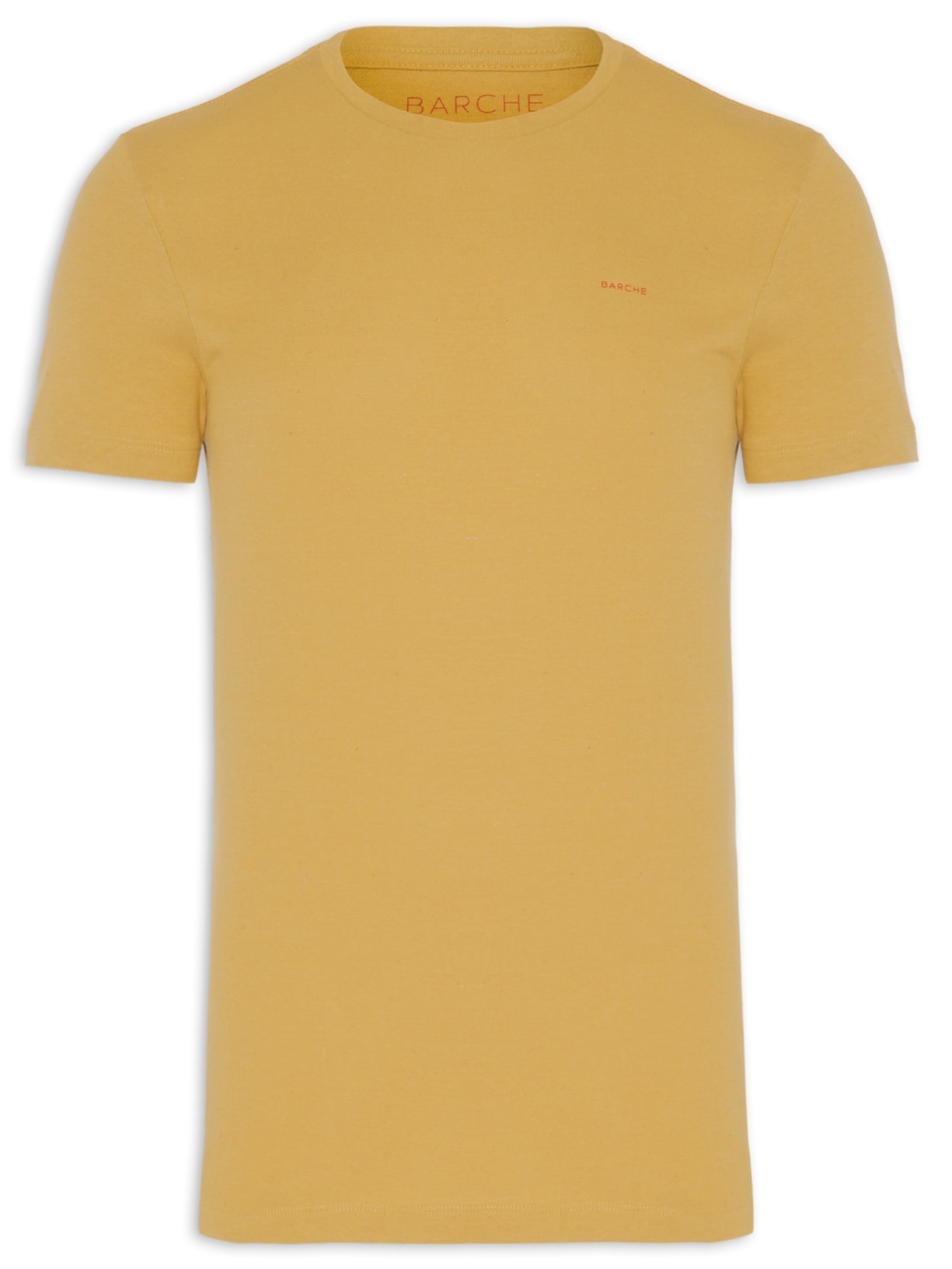 Camiseta Masculina Estonada Estampada Fiore Raul Gastão - Amarelo