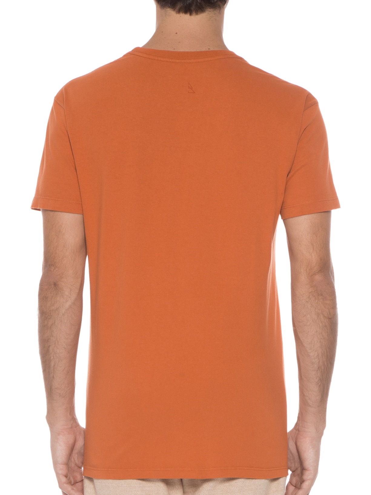 Camiseta Masculina Estonada Estampada Rosa Dos Ventos Raul Gastão Laranja Barche