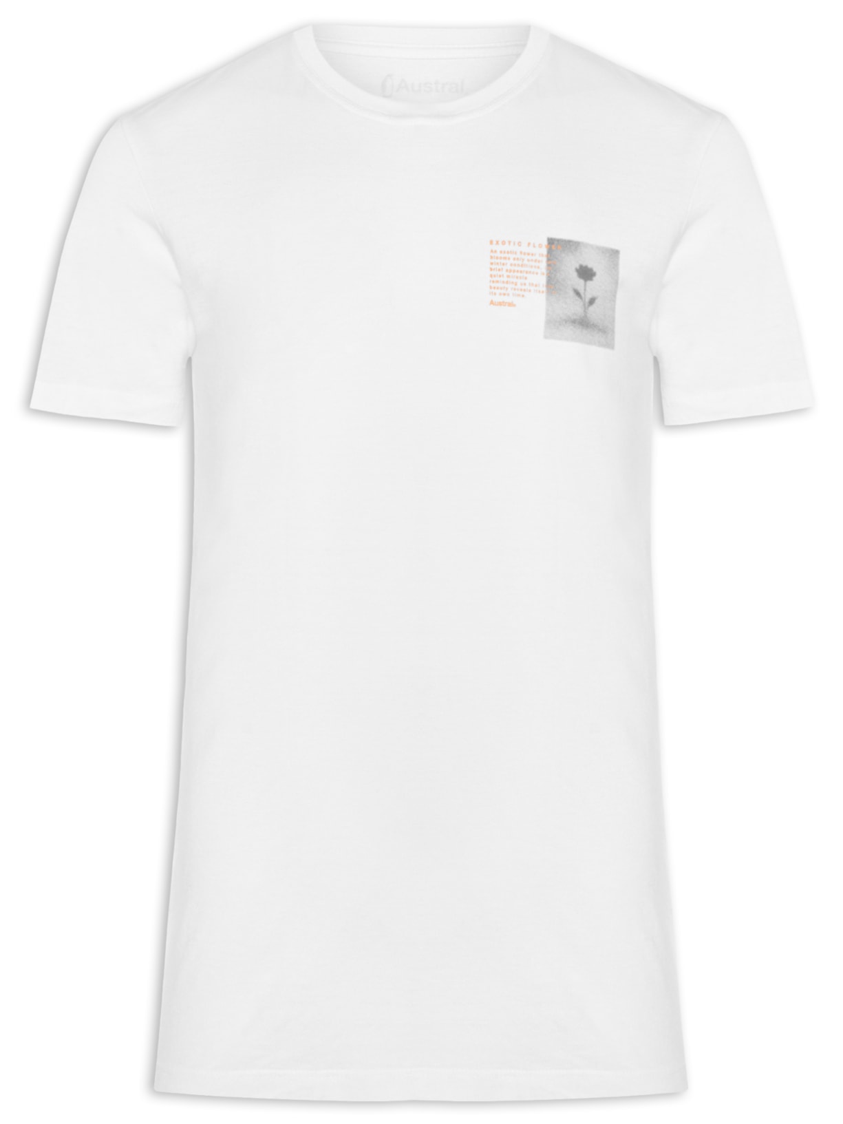 Camiseta Masculina Exotic - Branco