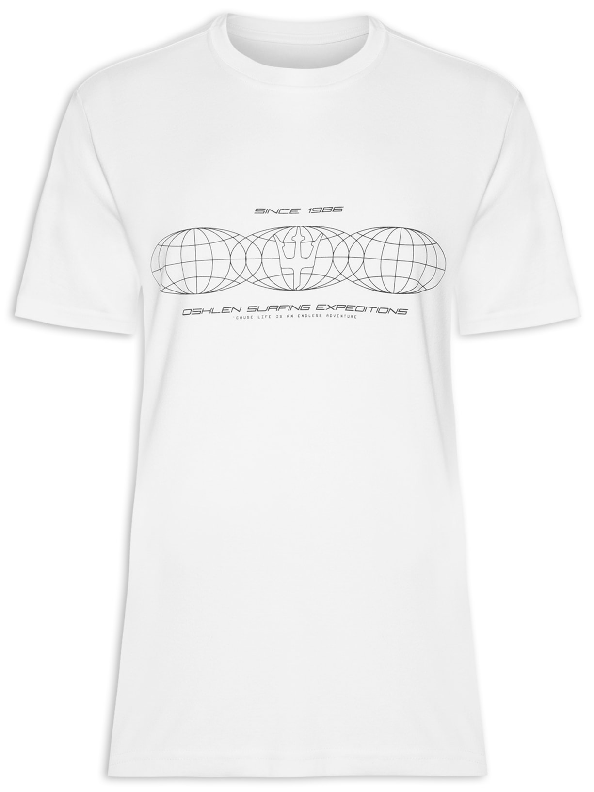 Camiseta Masculina Expeditions White - Branco