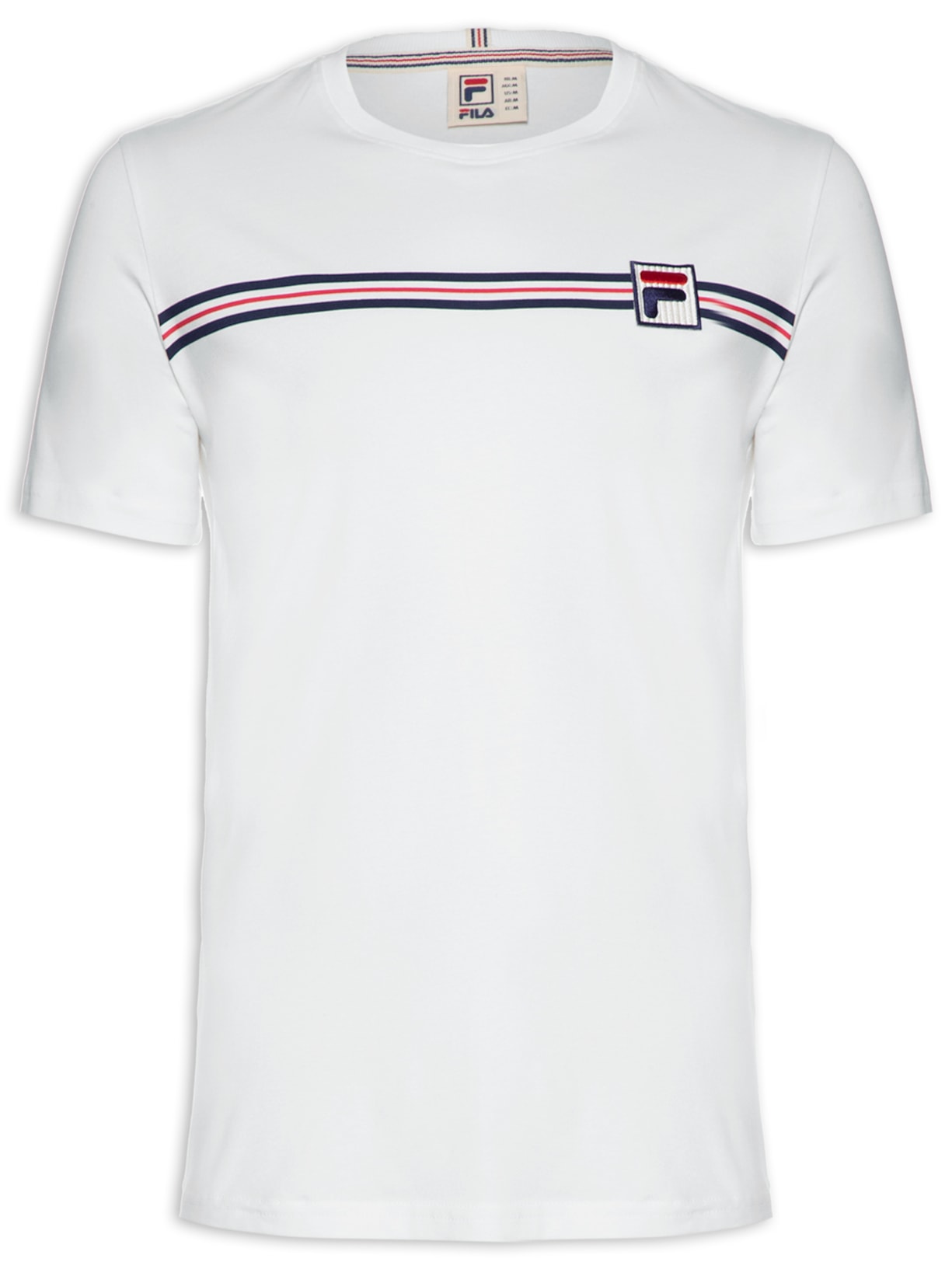 Camiseta Masculina F-box Letter - Branco