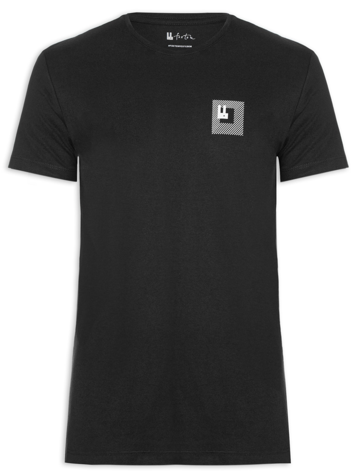 Camiseta Masculina F Strip - Preto