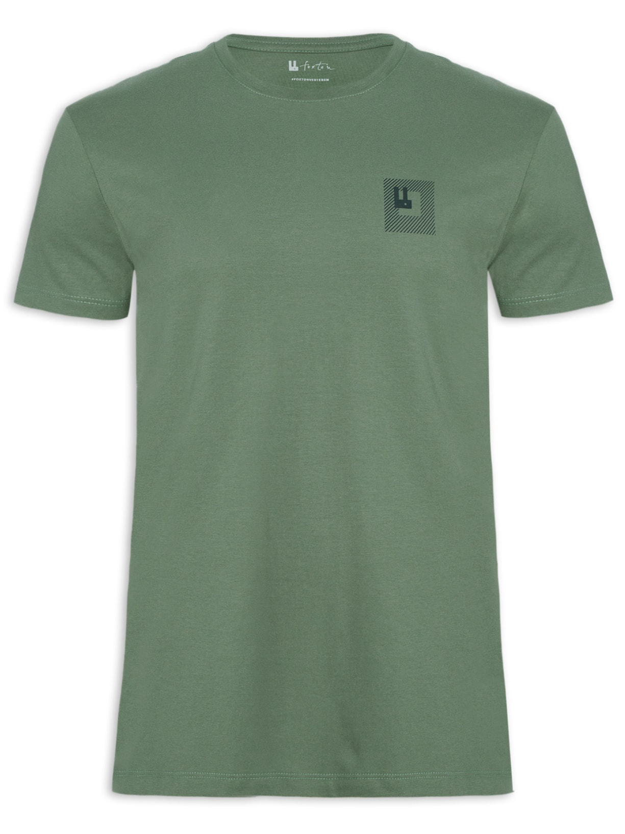 Camiseta Masculina F Strip - Verde