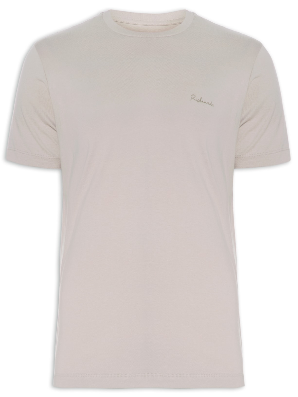 Camiseta Masculina Fabric Bye Basic - Bege