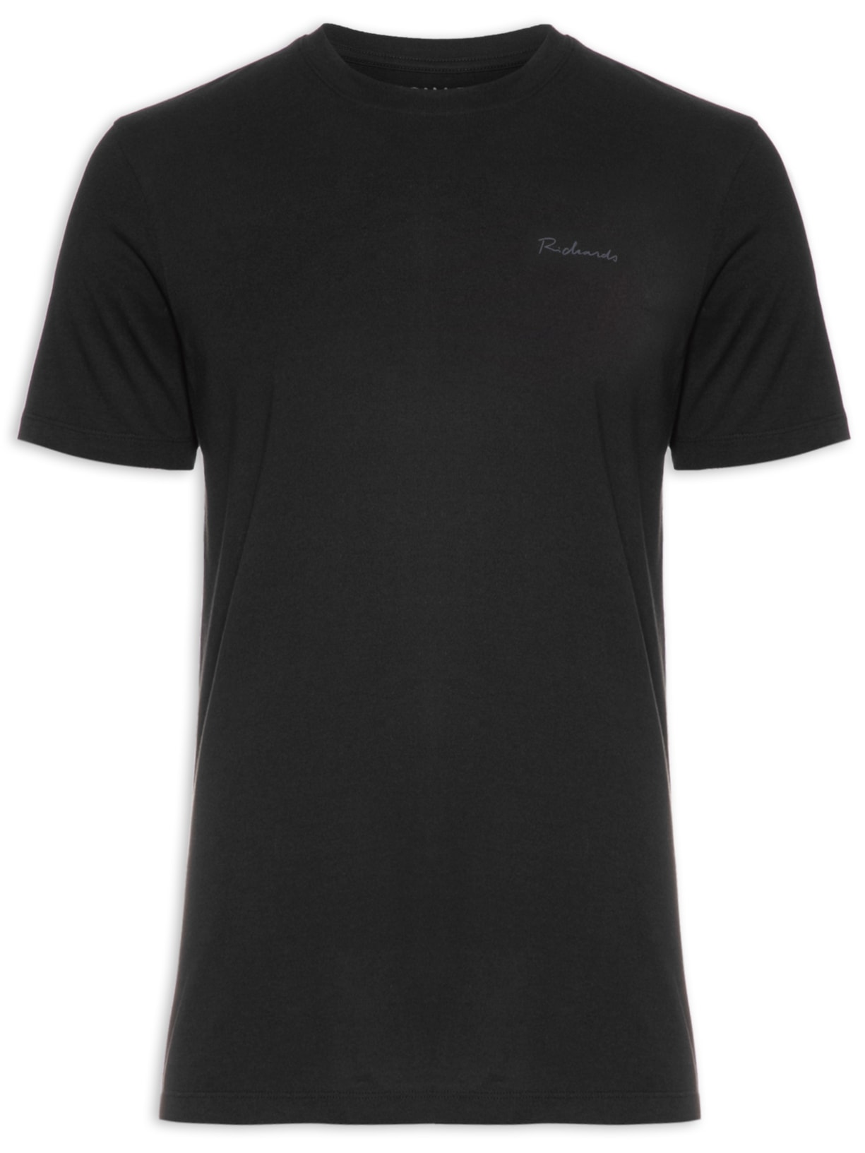 Camiseta Masculina Fabric Bye Basic - Preto