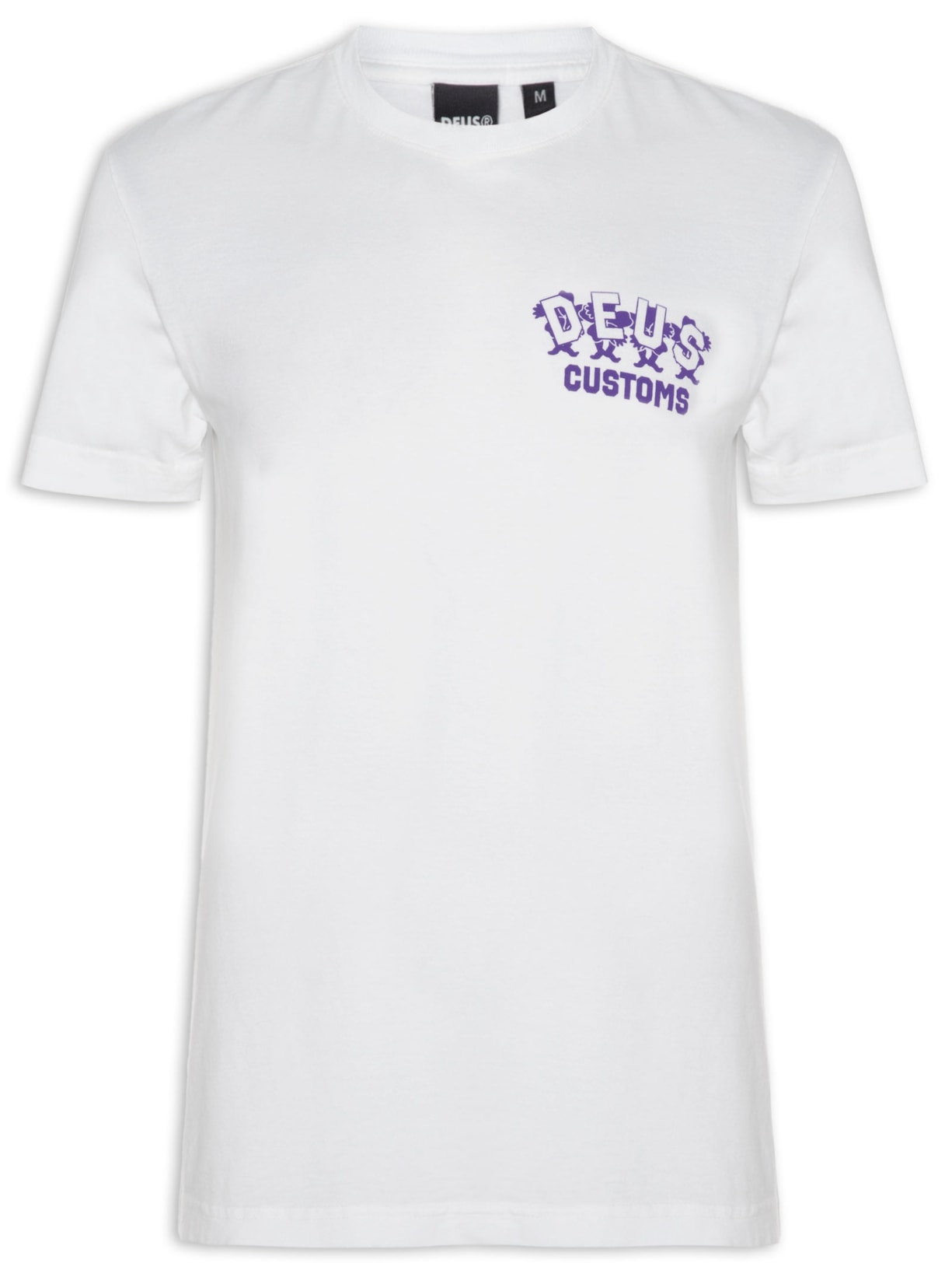 Camiseta Masculina Fancy Pansy - Branco