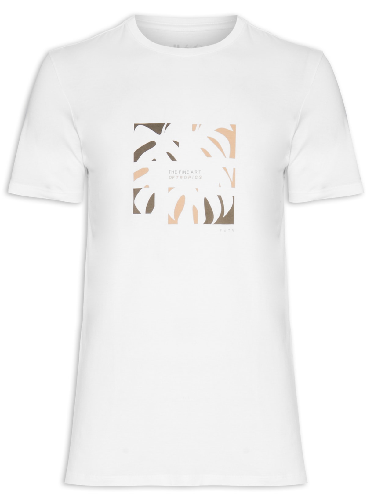 Camiseta Masculina Fine Art - Branco