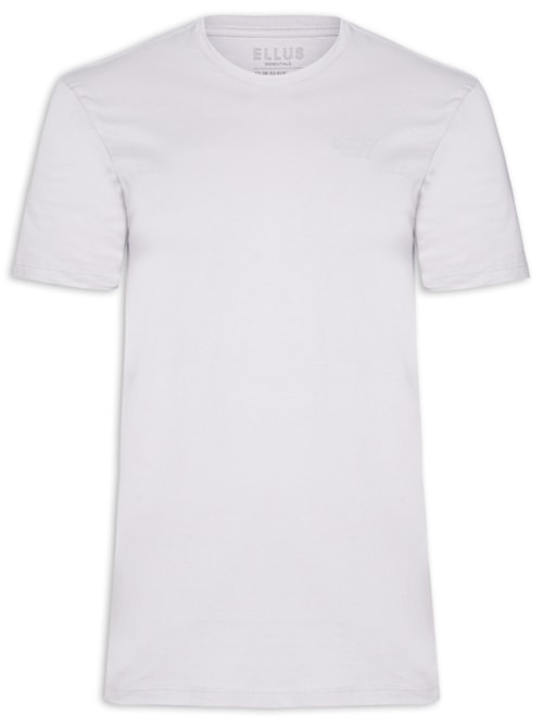 Camiseta Masculina Fine CO Classic Manga Curta - Cinza