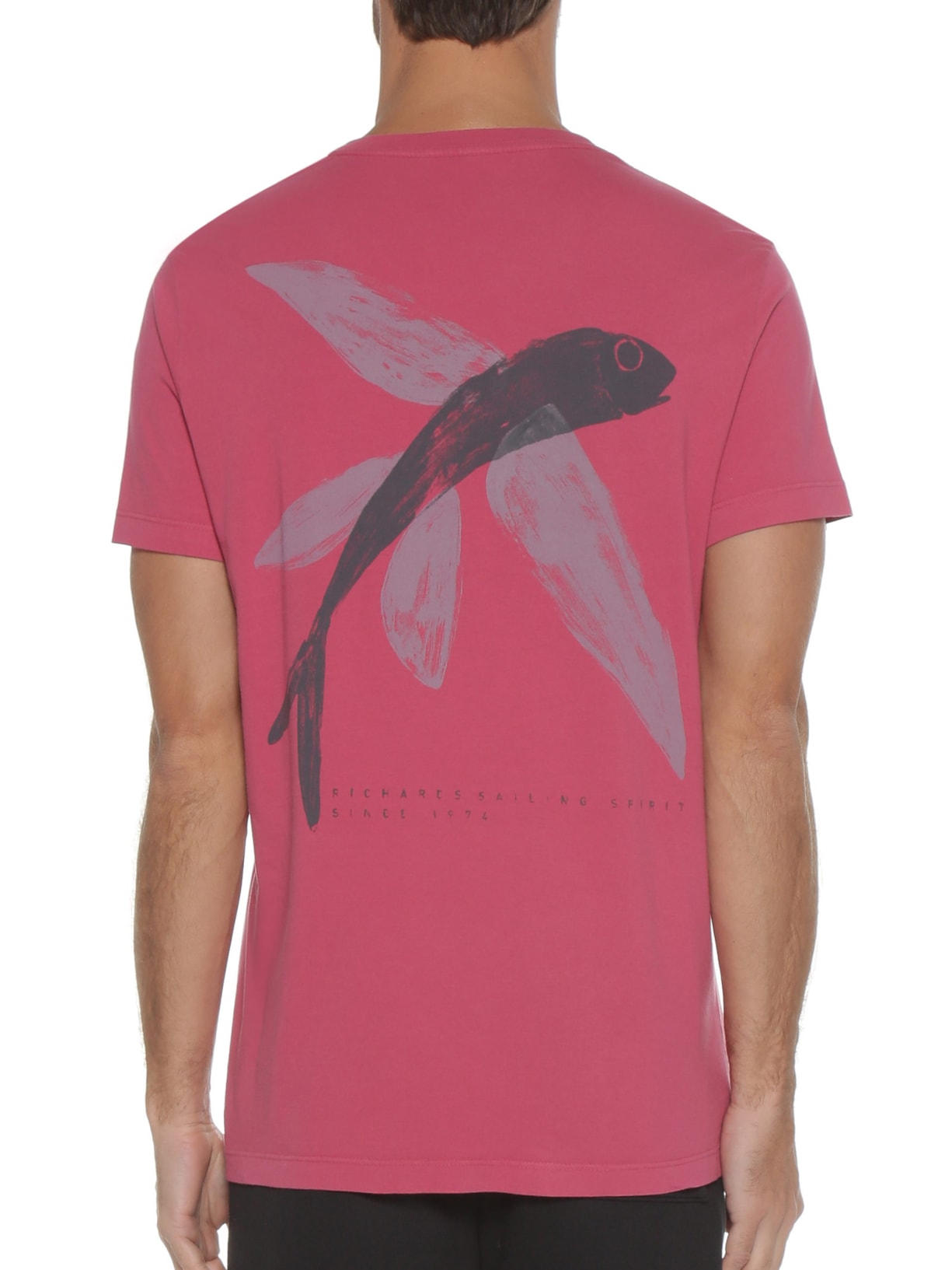 Camiseta Masculina Fish Betta Rosa Richards