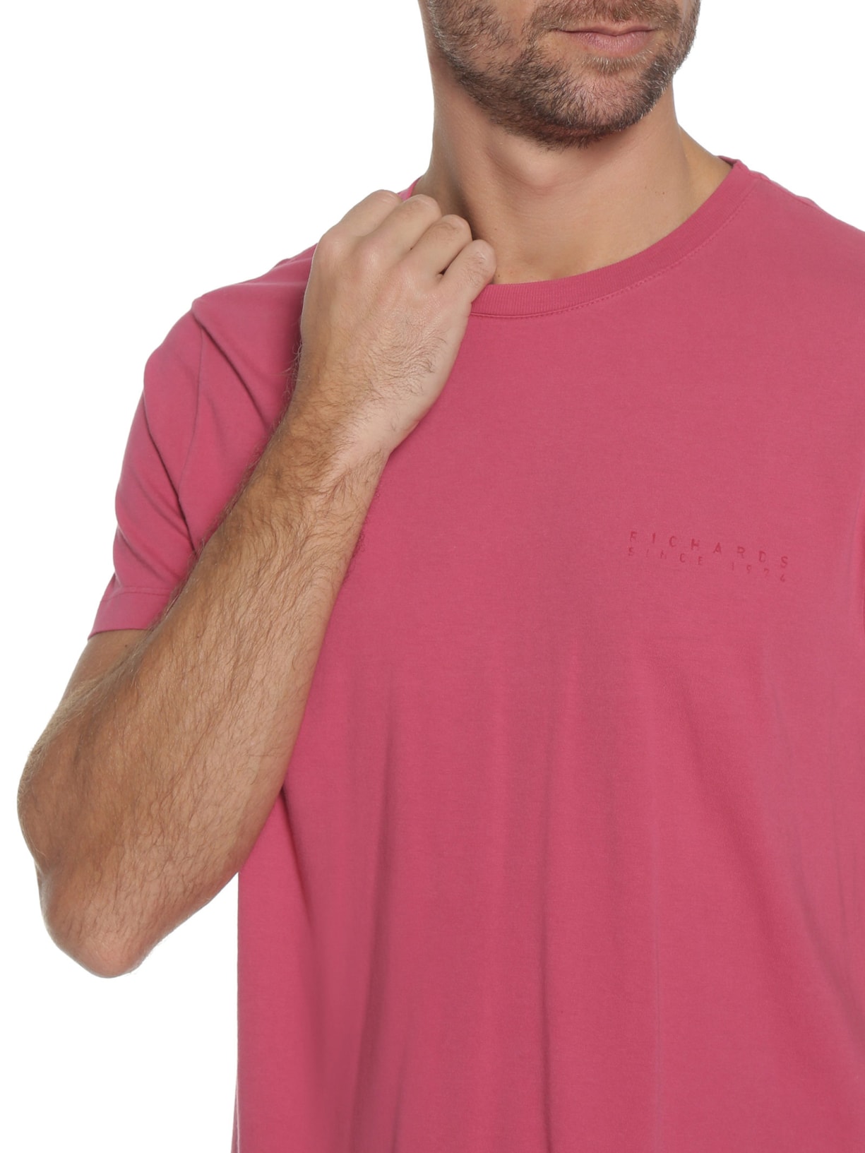 Camiseta Masculina Fish Betta Rosa Richards