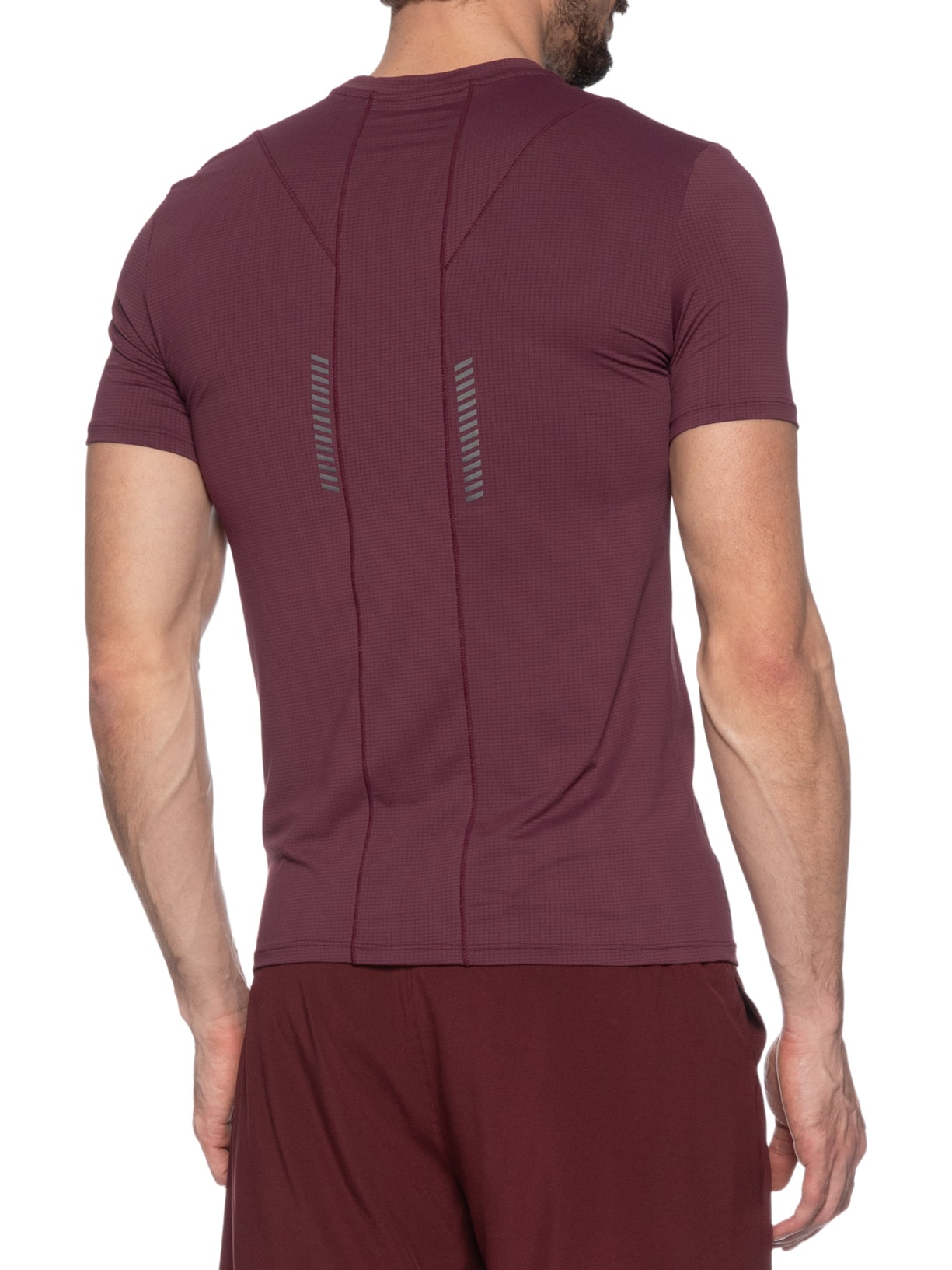 Camiseta Masculina Fit Air Move Men Vinho Live!