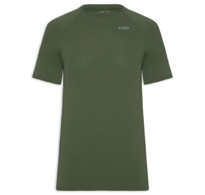 Camiseta Masculina Fit Pocket Men - Verde