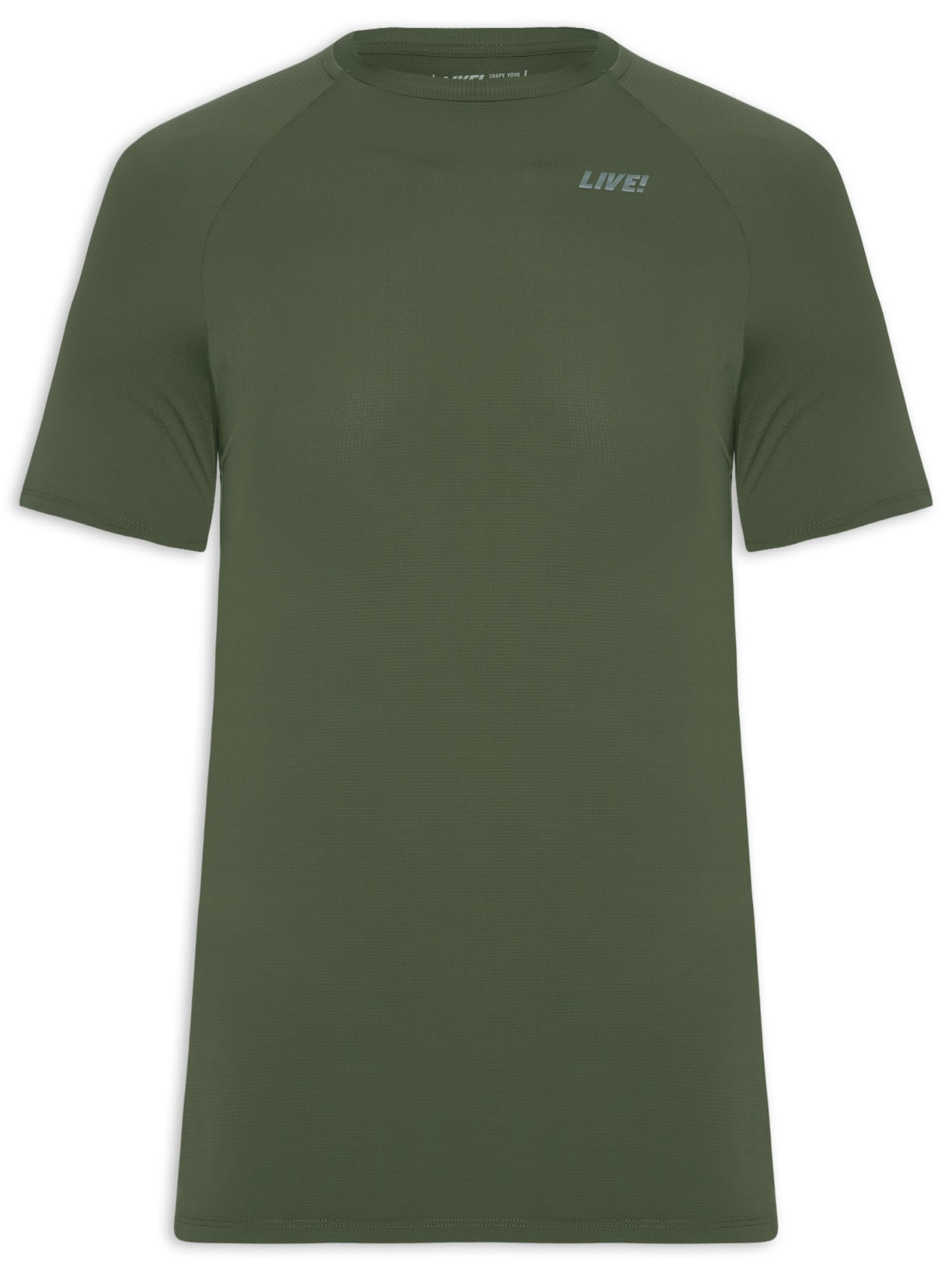 Camiseta Masculina Fit Pocket Men - Verde