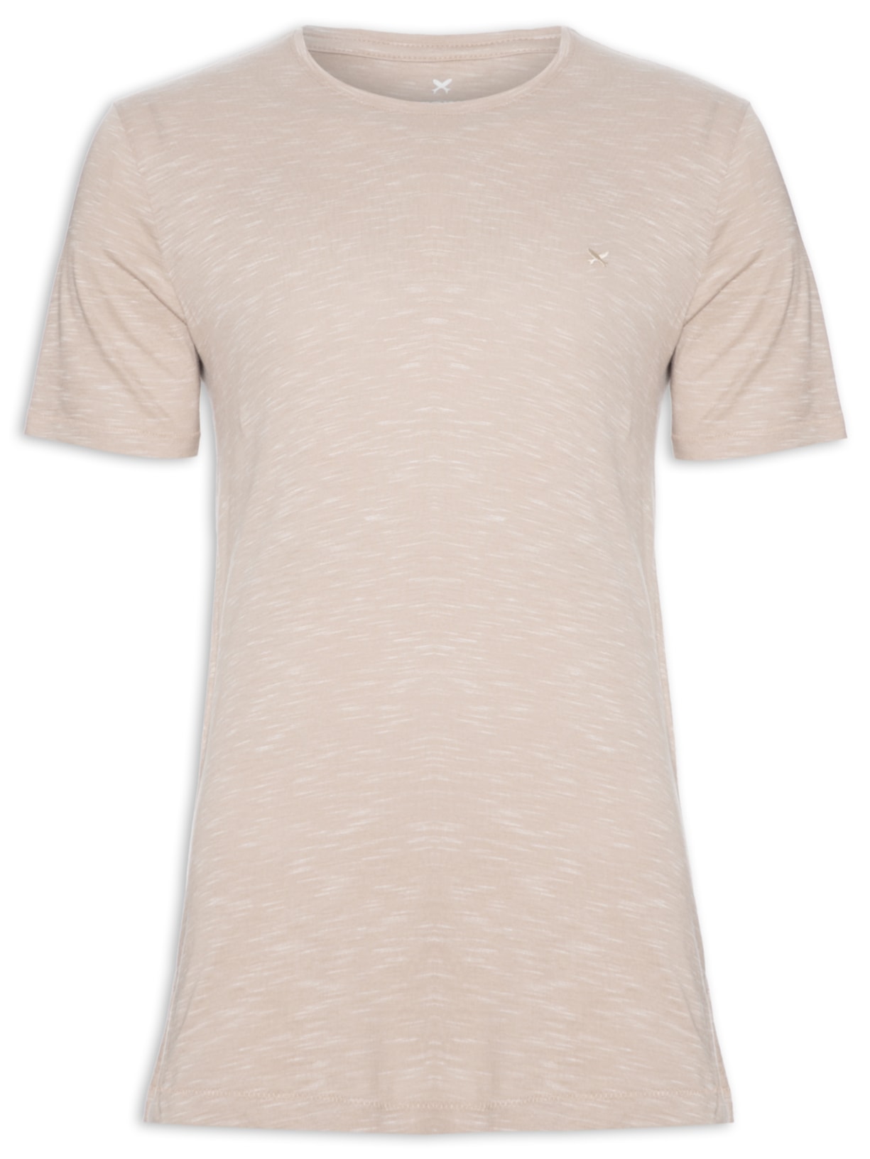 Camiseta Masculina Flamê Bege Hering