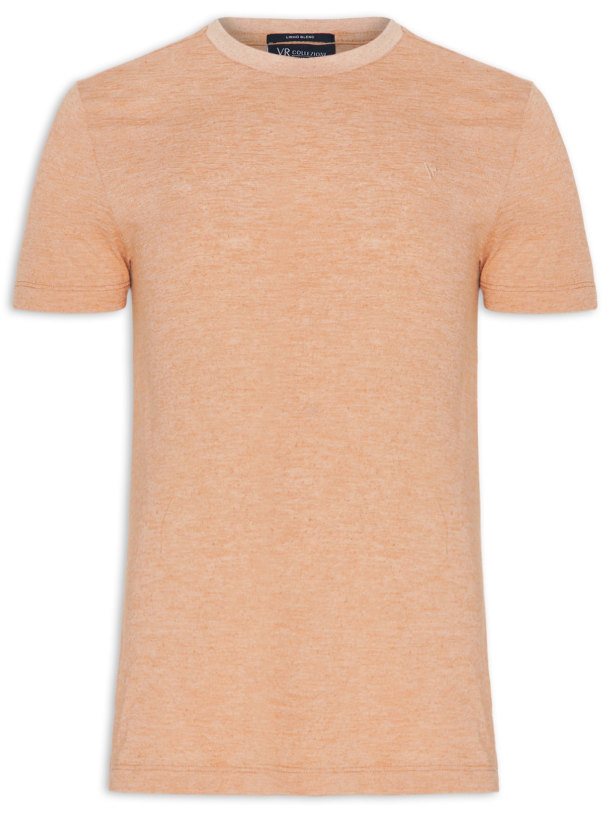 Camiseta Masculina Flamê Linen - Laranja