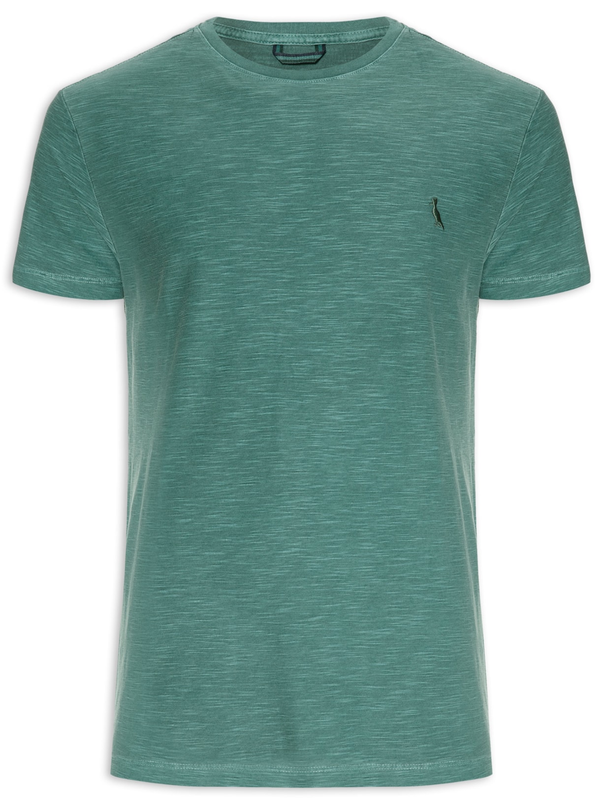 Camiseta Masculina Flame Stoned Verde Reserva