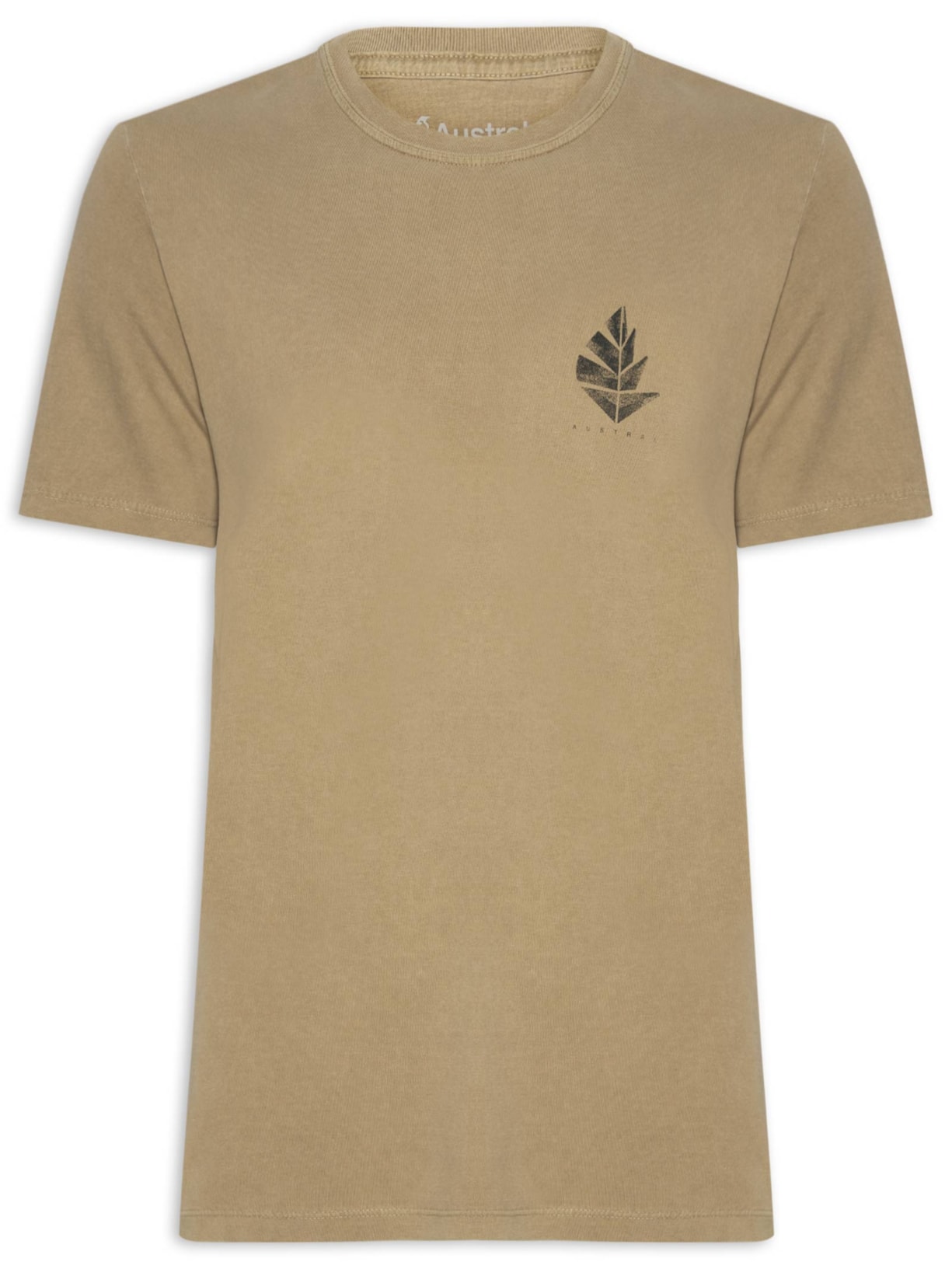 Camiseta Masculina Flora - Marrom