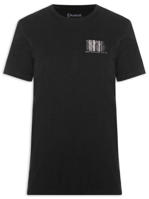 Camiseta Masculina Fog - Preto