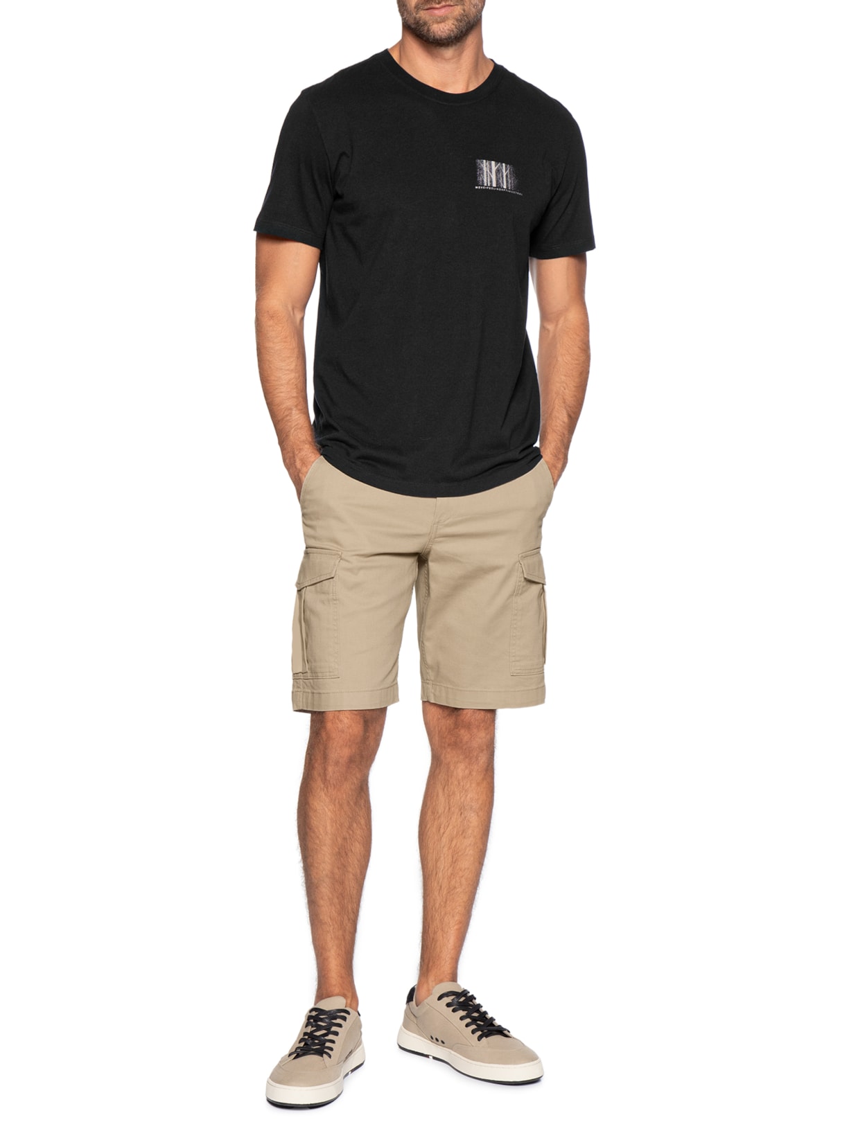 Camiseta Masculina Fog Preto Austral