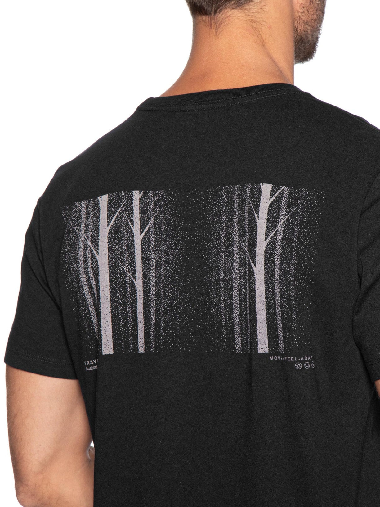 Camiseta Masculina Fog Preto Austral