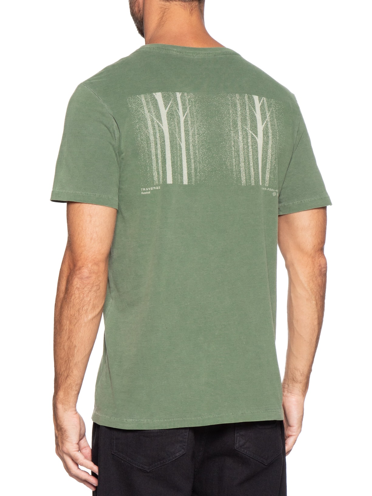 Camiseta Masculina Fog Verde Austral