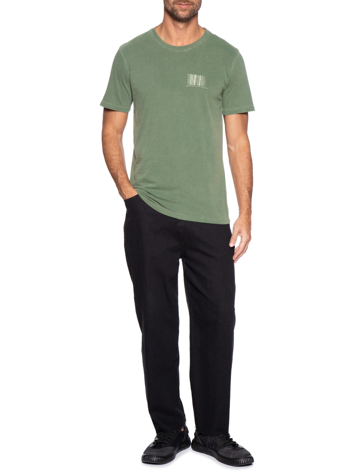 Camiseta Masculina Fog Verde Austral