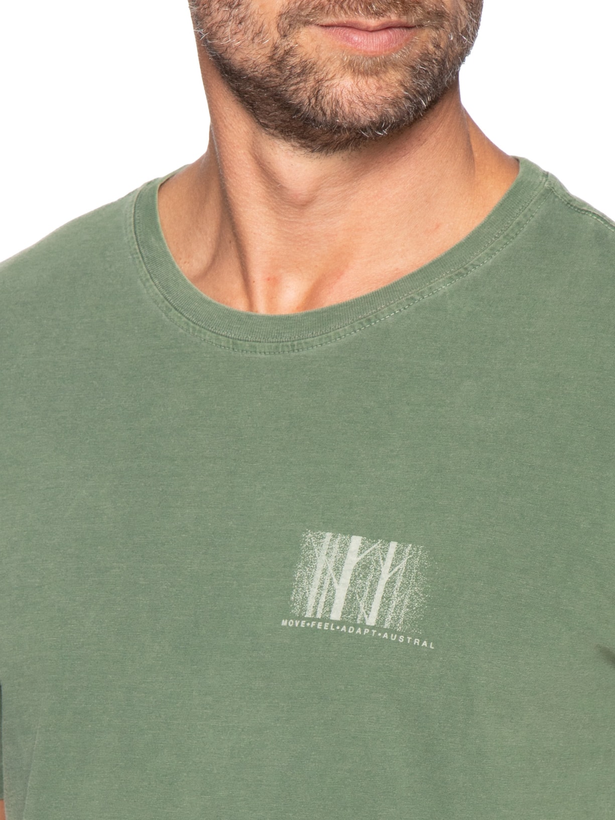 Camiseta Masculina Fog Verde Austral