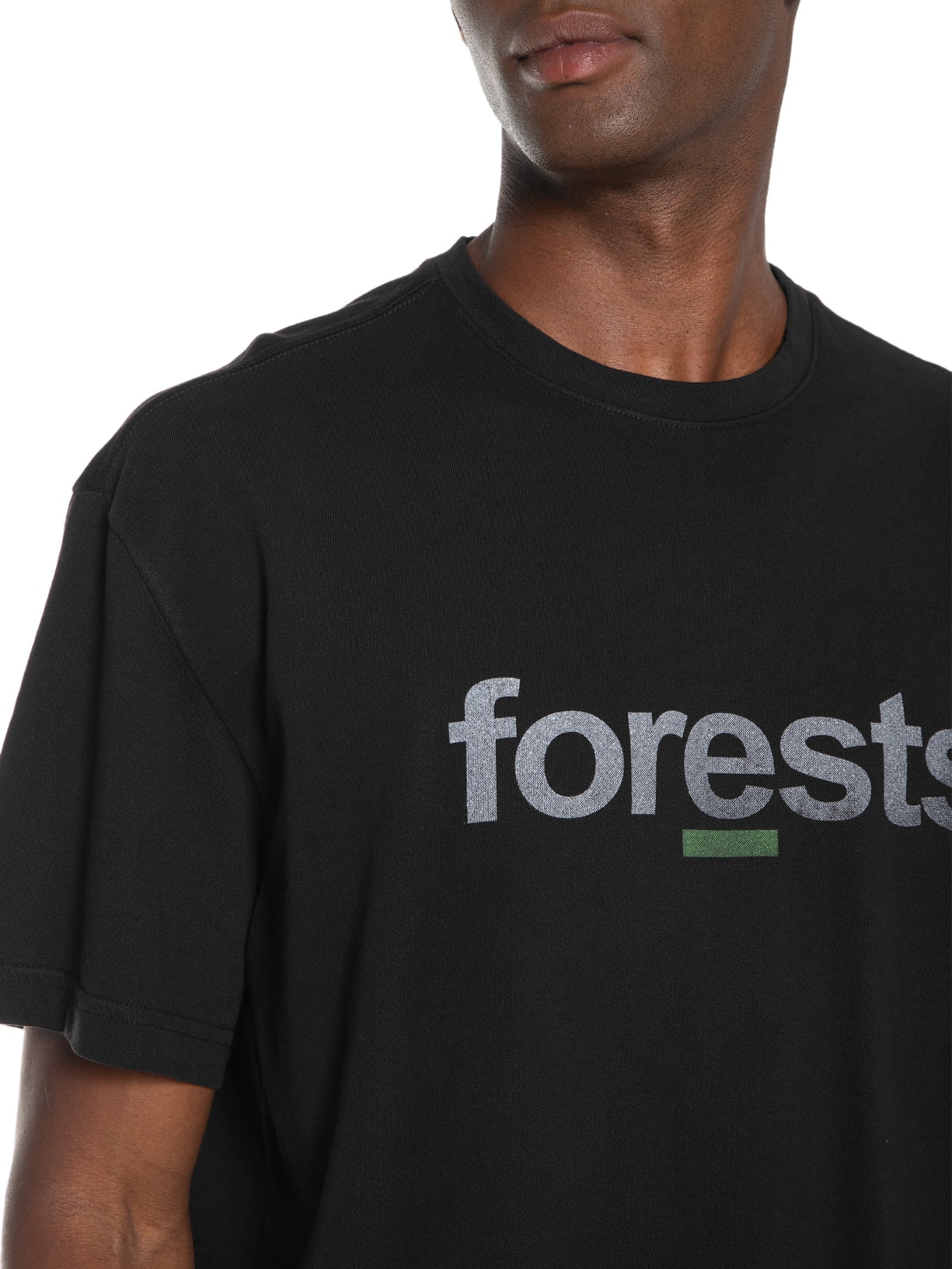Camiseta Masculina Forest Brush Preto Osklen