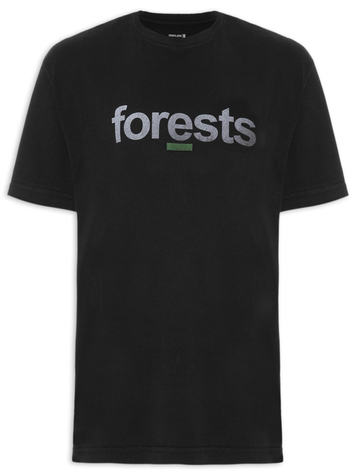 Camiseta Masculina Forest Brush Preto Osklen