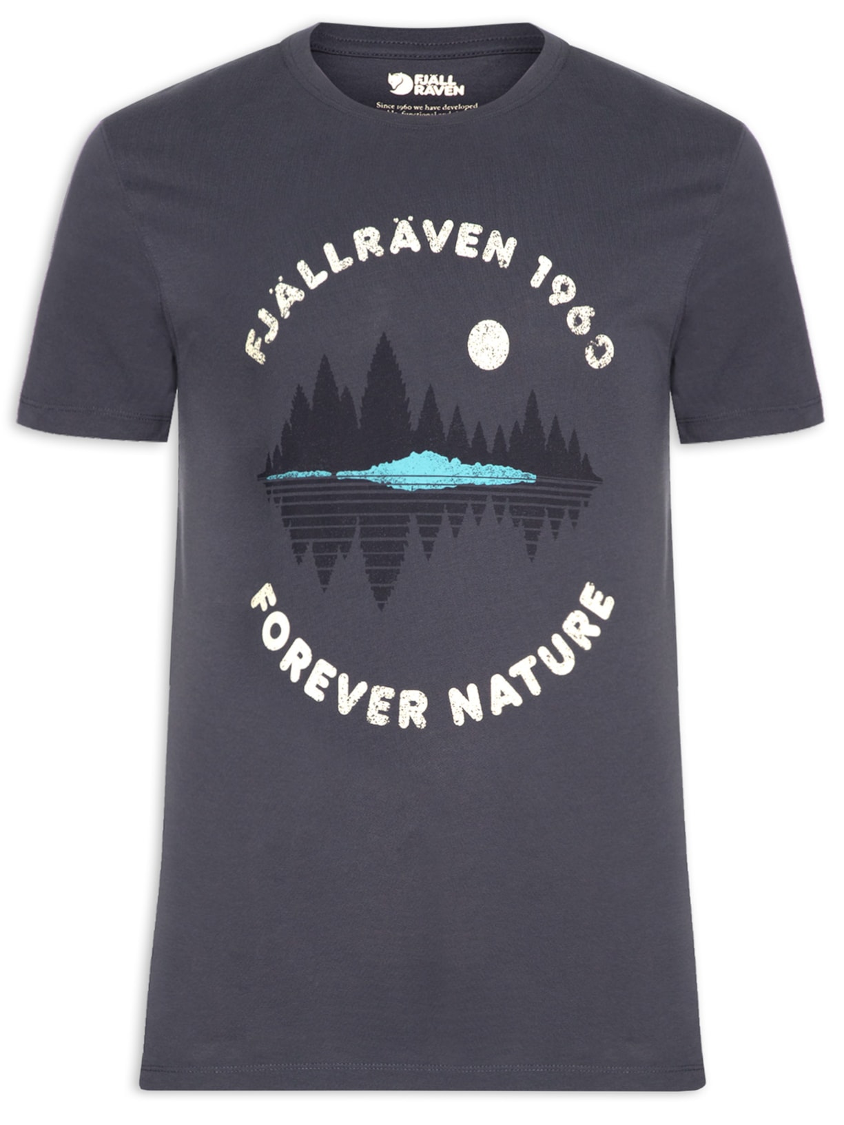 Camiseta Masculina Forest Mirror - Azul