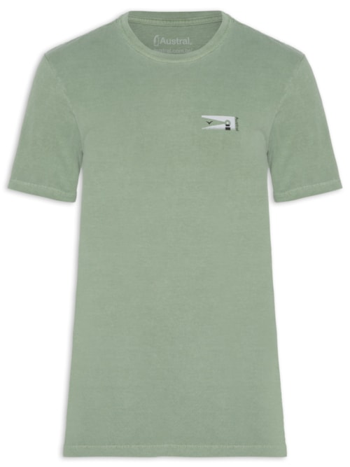 Camiseta Masculina Fortim - Verde