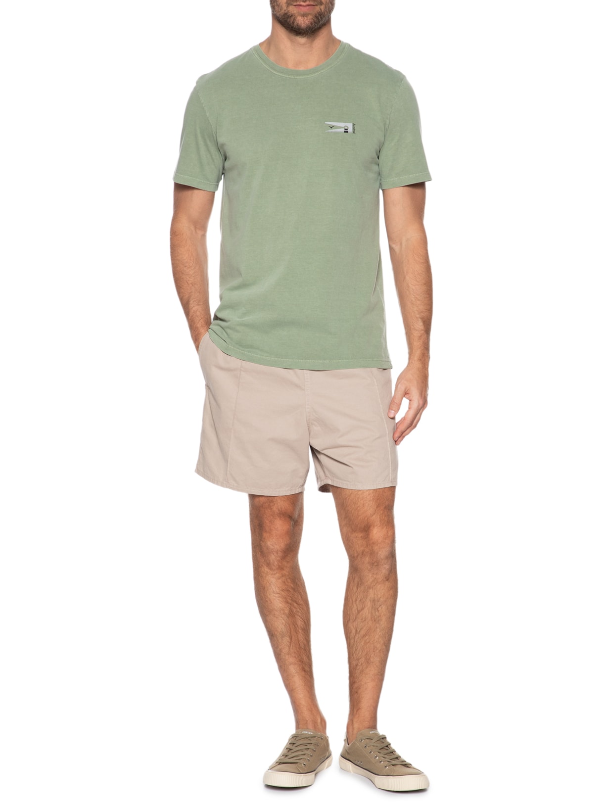 Camiseta Masculina Fortim Verde Austral