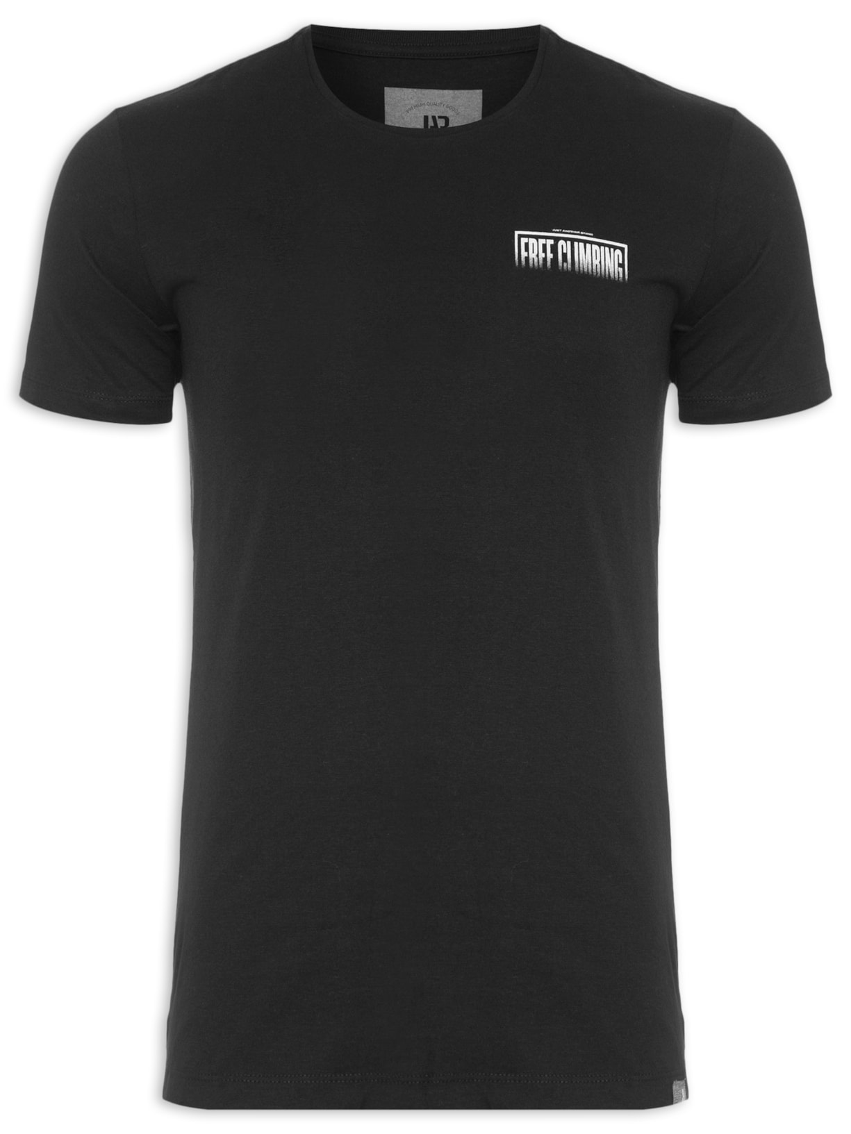 Camiseta Masculina Free Climbing Preto Jab