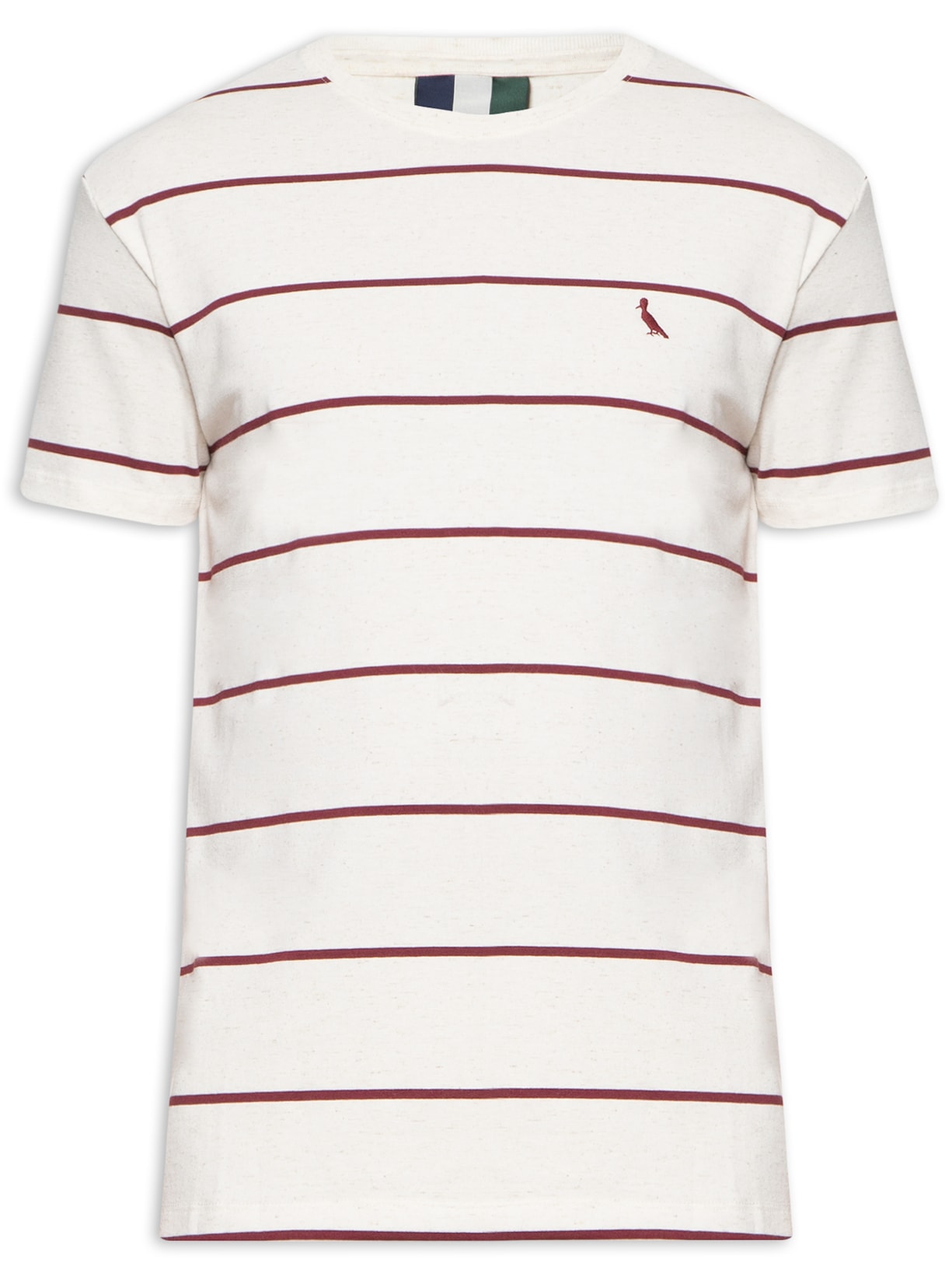 Camiseta Masculina Ft Linho Sol - Bege