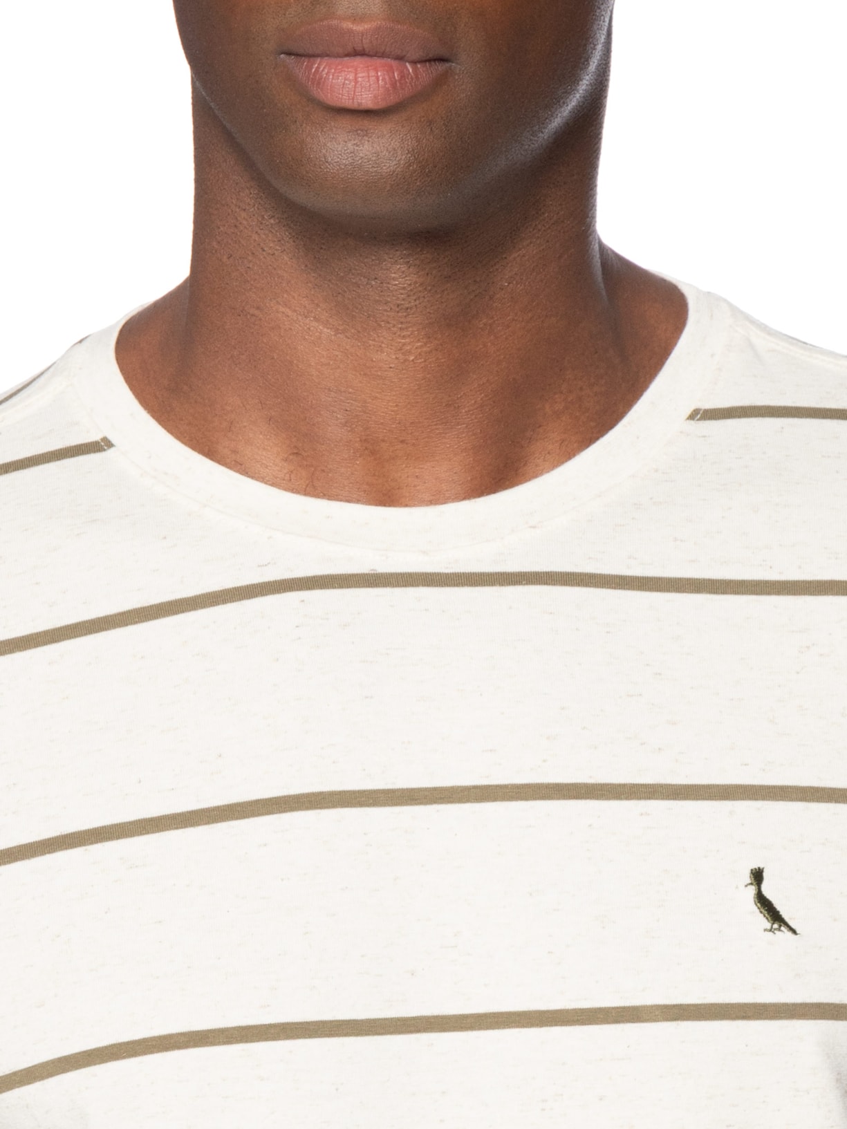 Camiseta Masculina Ft Linho Sol Bege Reserva