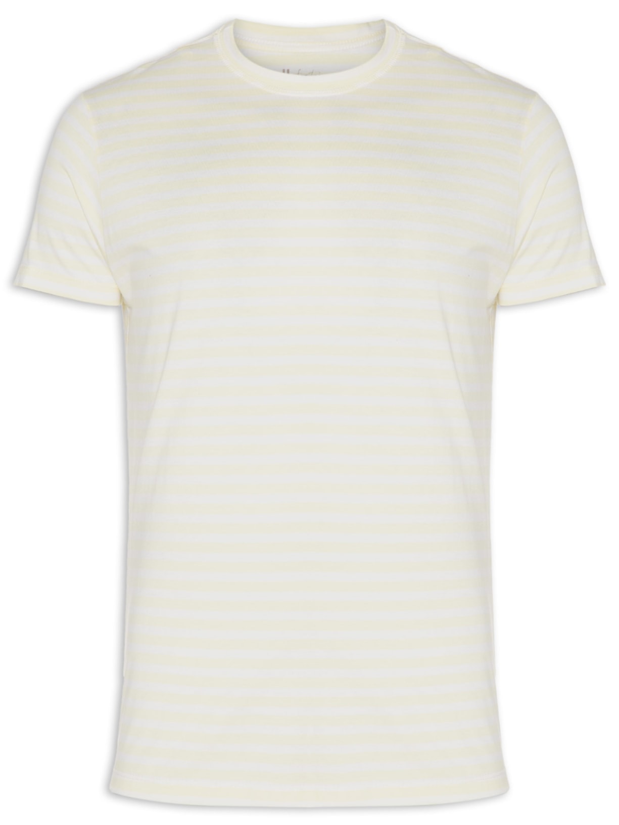 Camiseta Masculina Ft Square Tropical - Amarelo