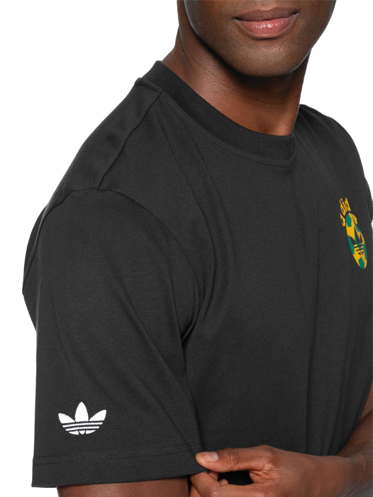 Camiseta Masculina FTBL GFX Preto Adidas Originals